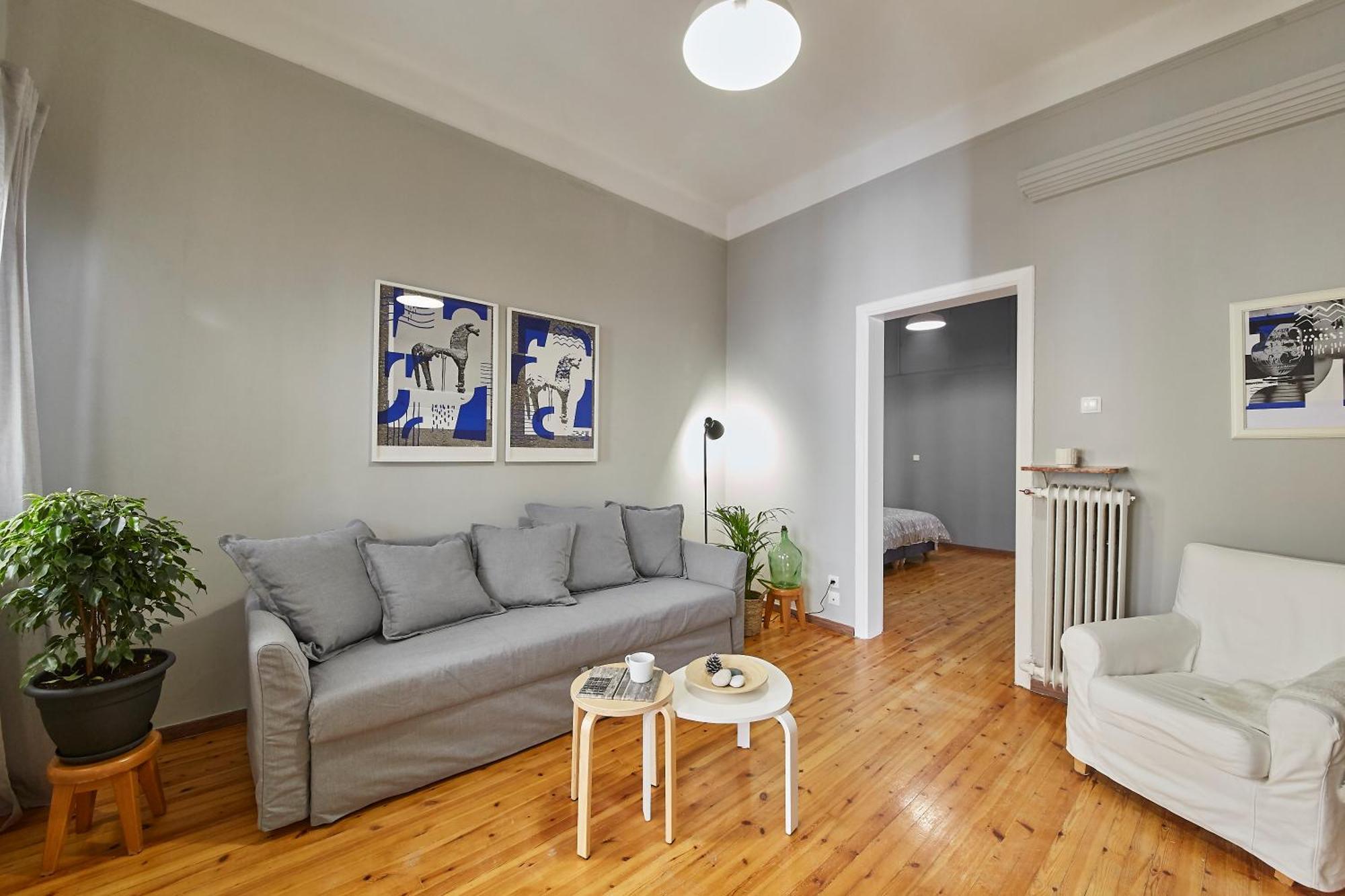 Bright Bright B Central Apartment With Balcony Thessaloníki Eksteriør billede