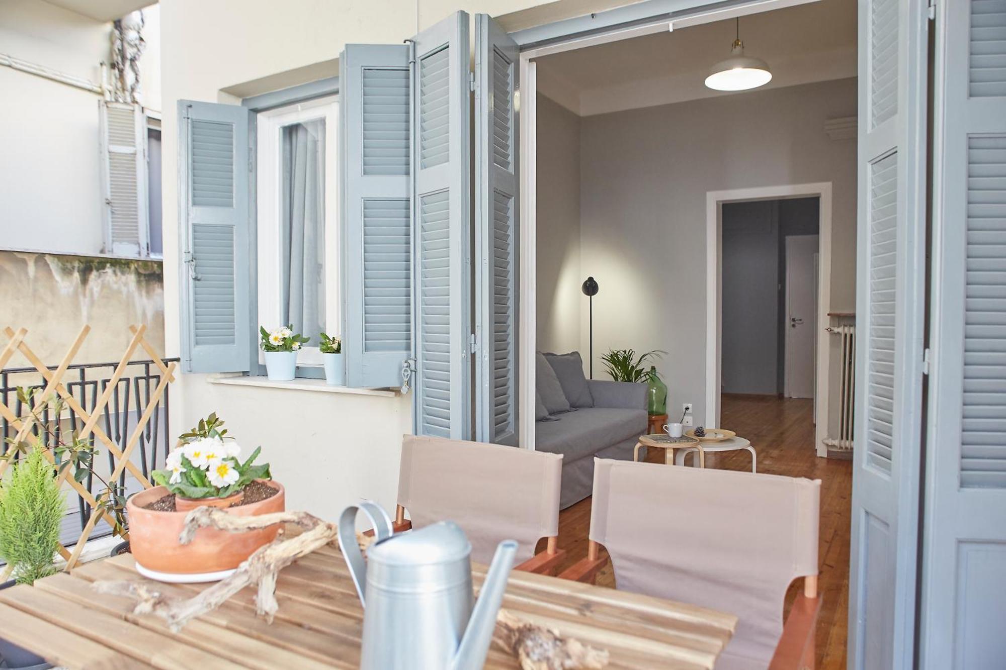 Bright Bright B Central Apartment With Balcony Thessaloníki Eksteriør billede